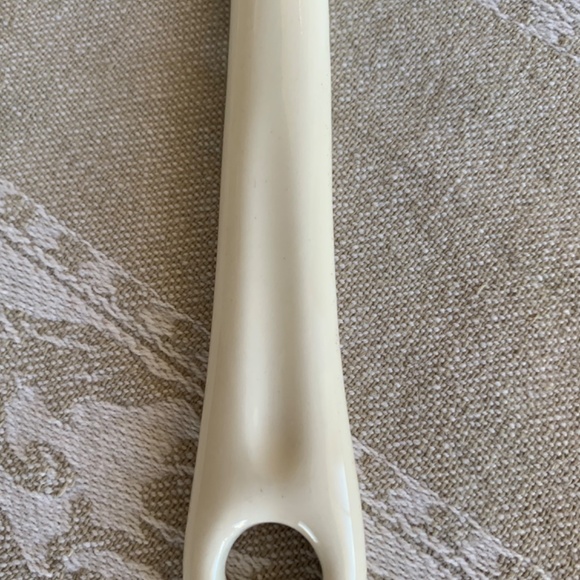 Ceramic Floral Serving Utensil Set- Shabby Chic Vintage Spoon, Fork, Pie Server - Picture 10 of 14